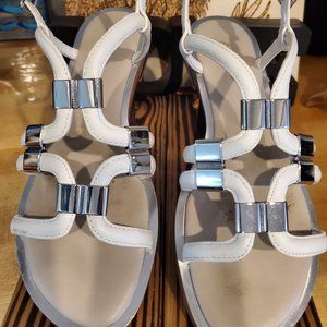 Aldo Sandals White